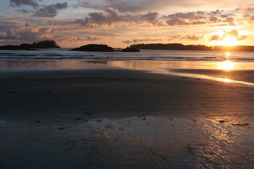Sunset in Tofino