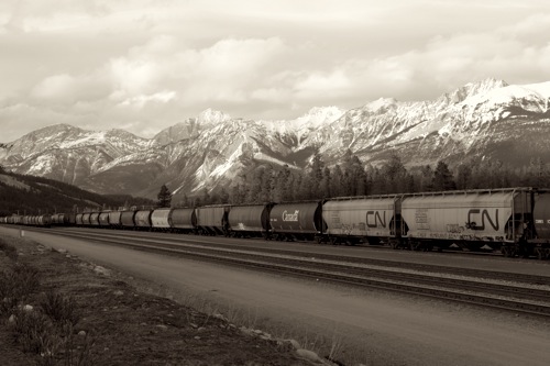 Arriving in Jasper
