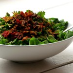 Simple raw veggie salad