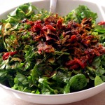 Simple raw food salad