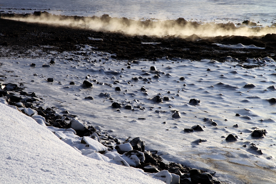 Iced Sea, Iceland, January 2012