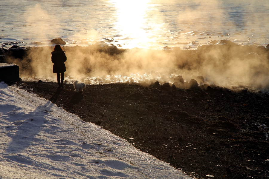 Iced Sea, Iceland, January 2012