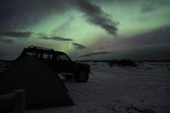 Northern Lights, Þingvellir, Iceland, March 2012