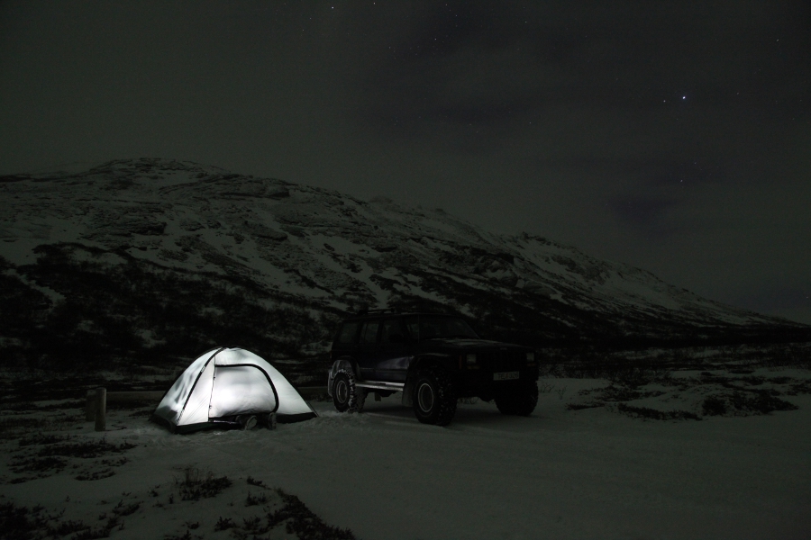 Northern Lights, Þingvellir, Iceland, March 2012