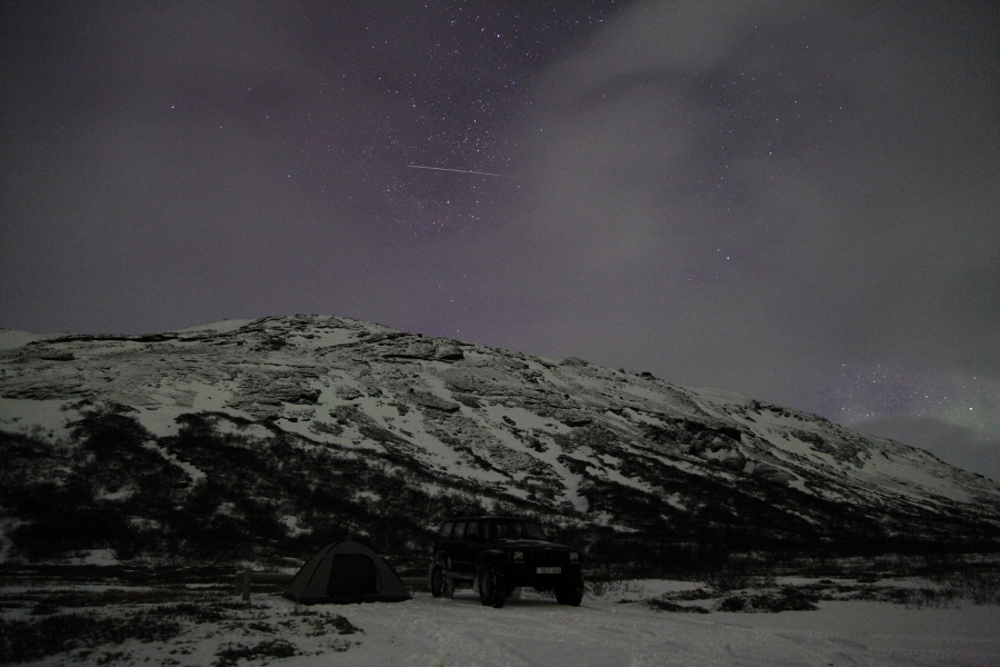 Northern Lights, Þingvellir, Iceland, March 2012