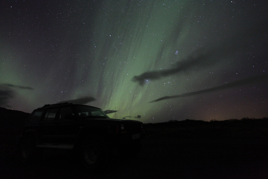 Northern Lights, Thingvellir, Iceland, October 2012