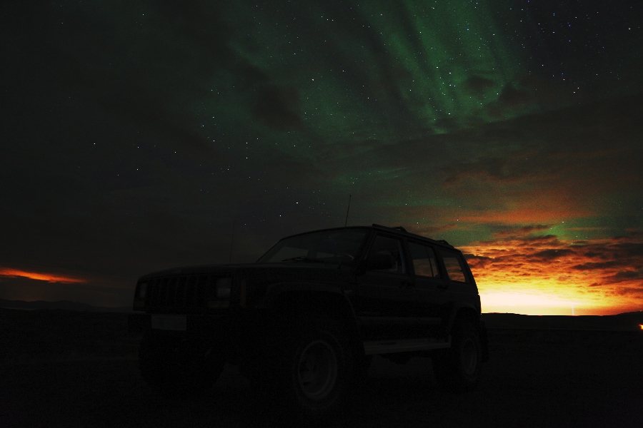 Northern Lights, Thingvellir, Iceland, October 2012