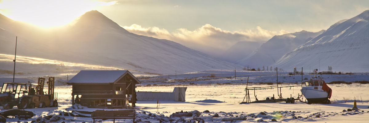 Sunrise in Dalvik