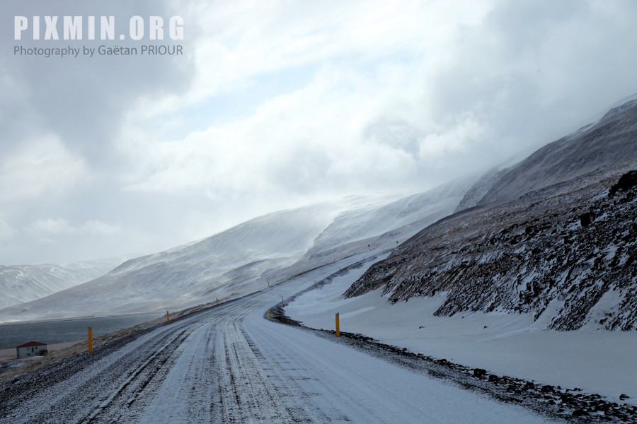 Driving from the West Fjords to Skagafjordur