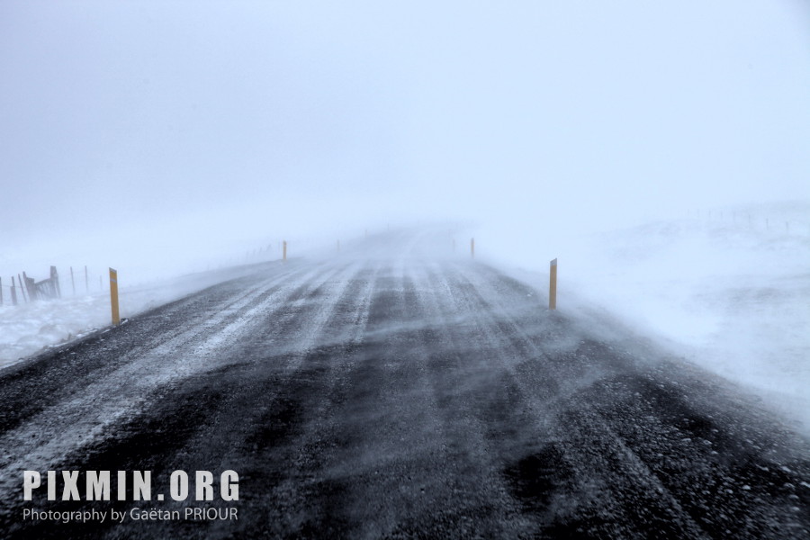 Driving from the West Fjords to Skagafjordur