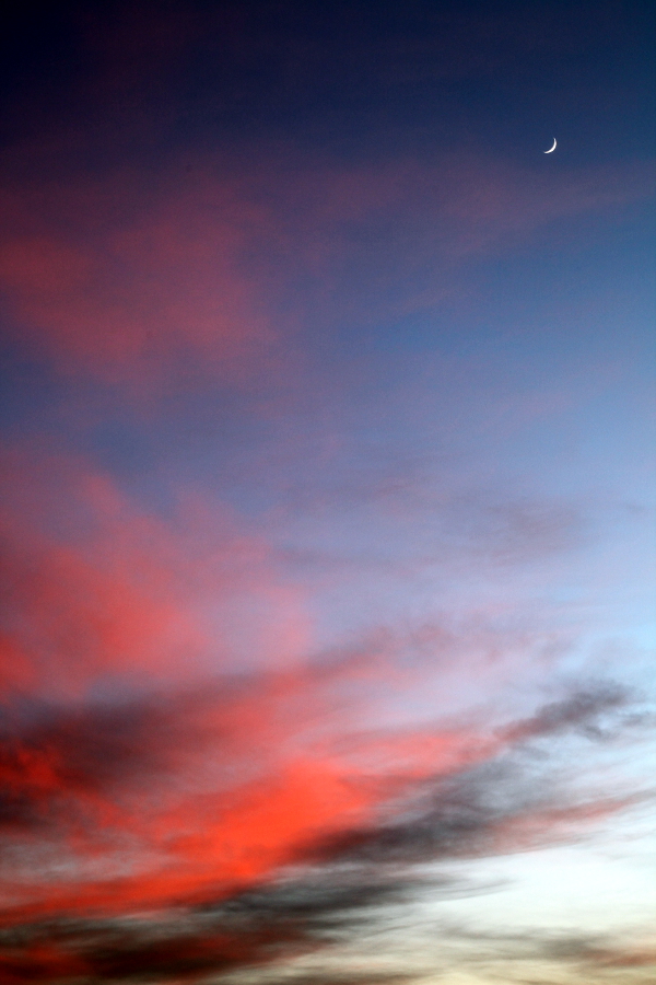 Sunset in Kopavogur, Iceland, 2013