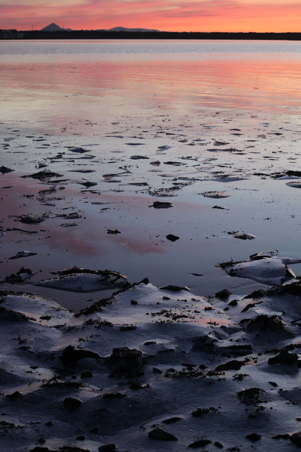 Sunset in Kopavogur, Iceland, 2013