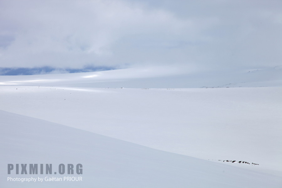 Trekking in the West Fjords, Iceland, April 2013