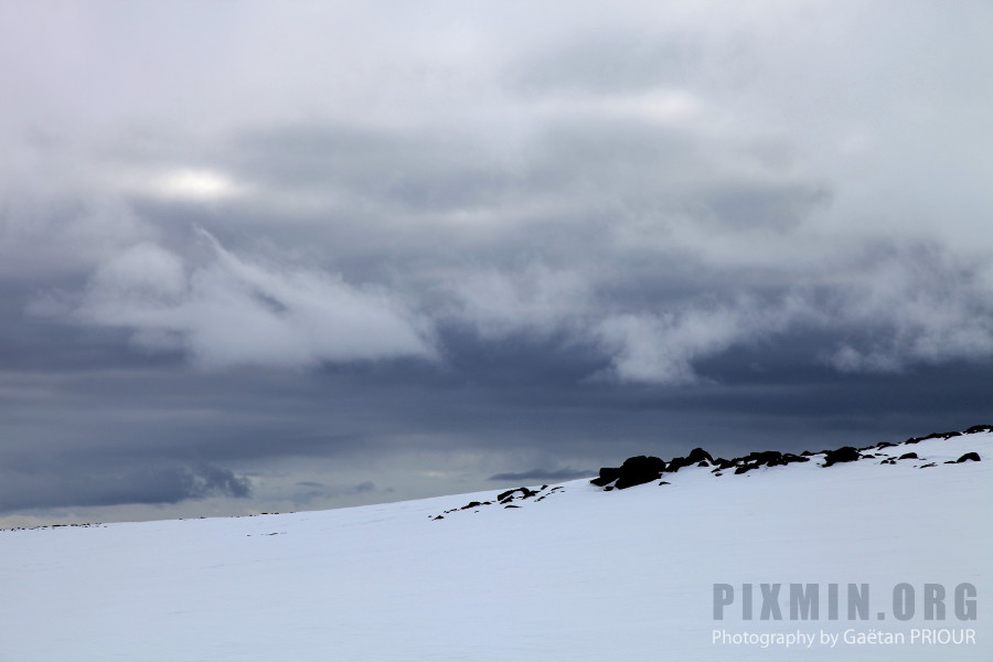 Trekking in the West Fjords, Iceland, April 2013