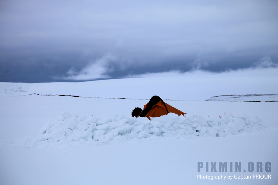 Trekking in the West Fjords, Iceland, April 2013